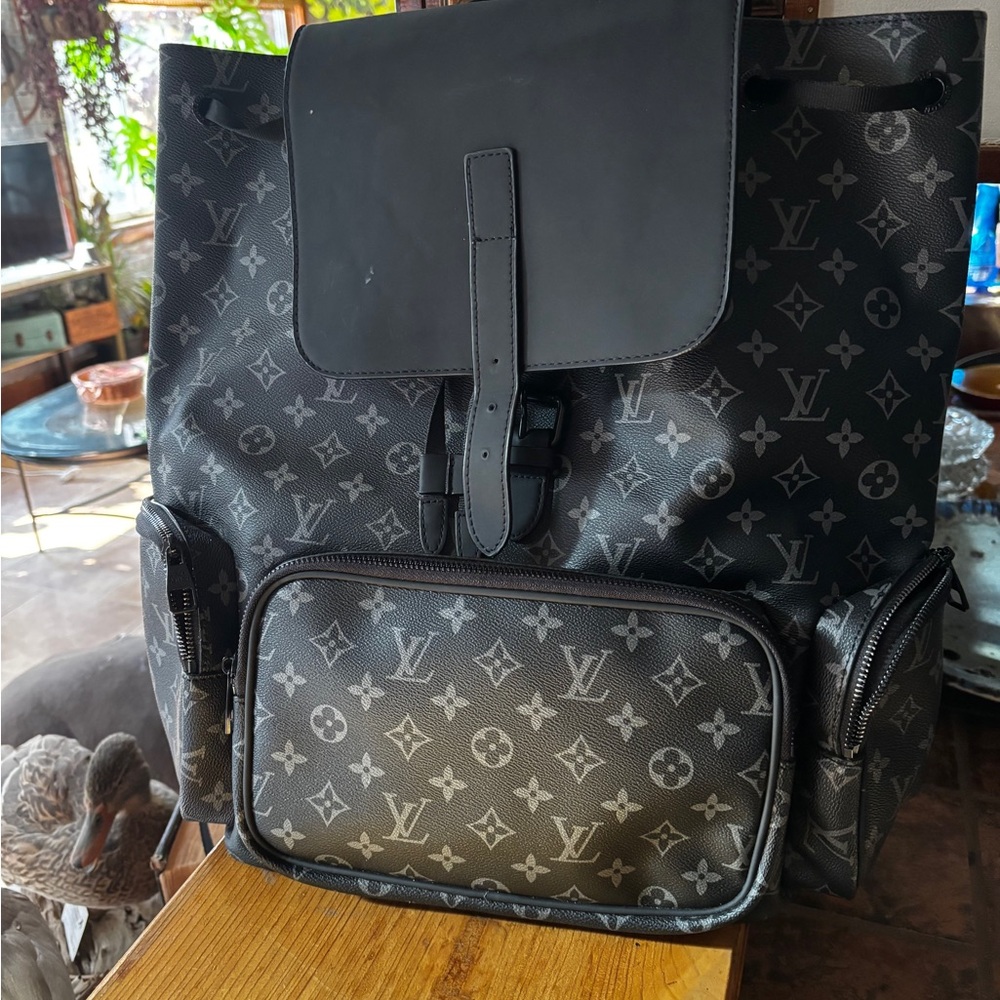 Louis Vuitton Black Backpack